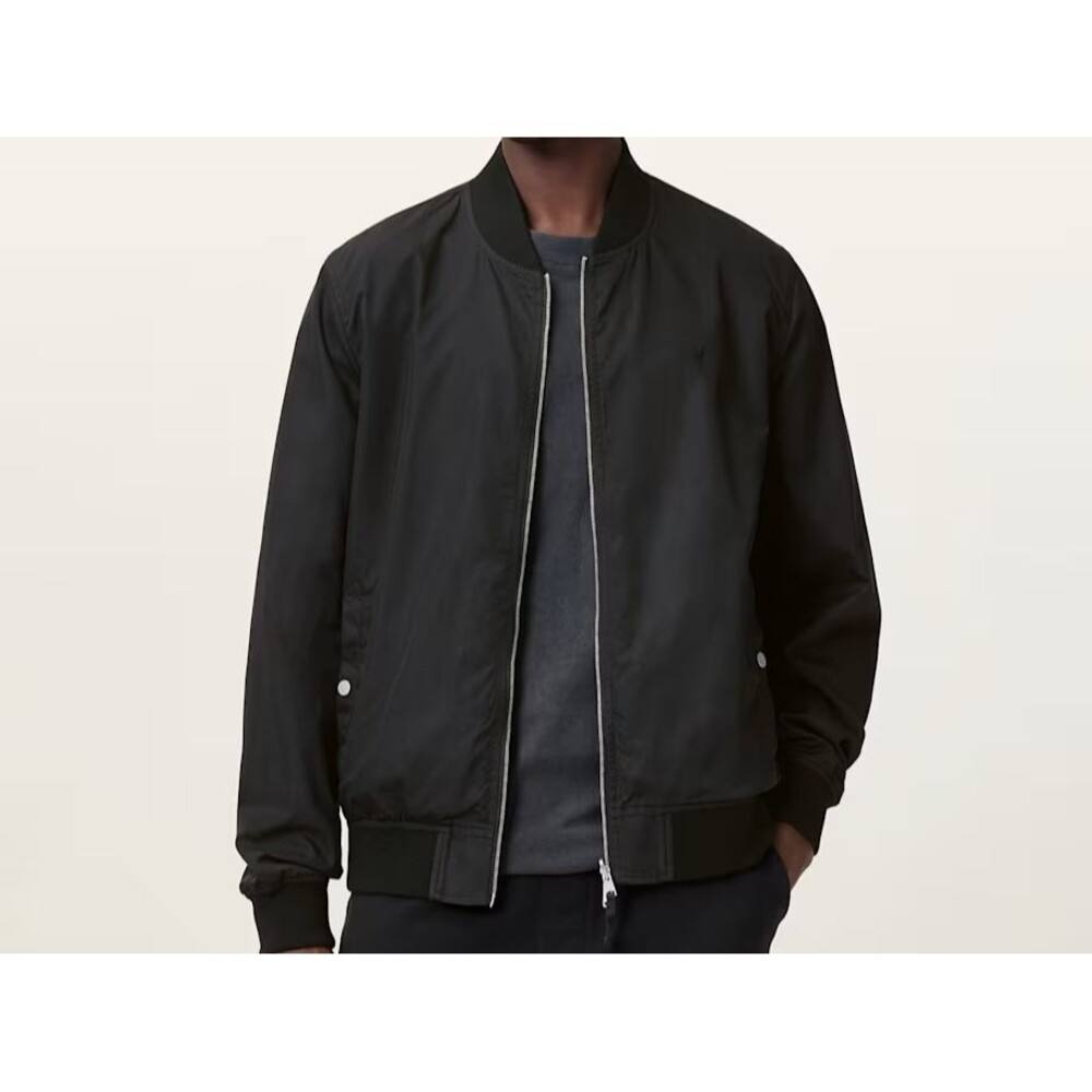 New AllSaints Men's Ramskull Bassett Bomber Reversible Jacket Size XL MSRP: $319
